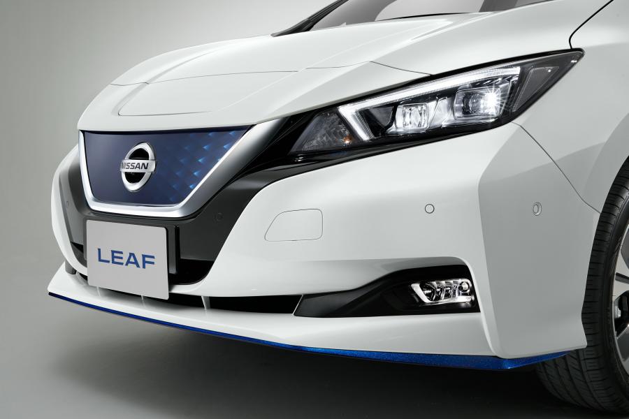 Детали экстерьера Nissan Leaf e+ 2019 года  (JP) (фото 6 из 9)